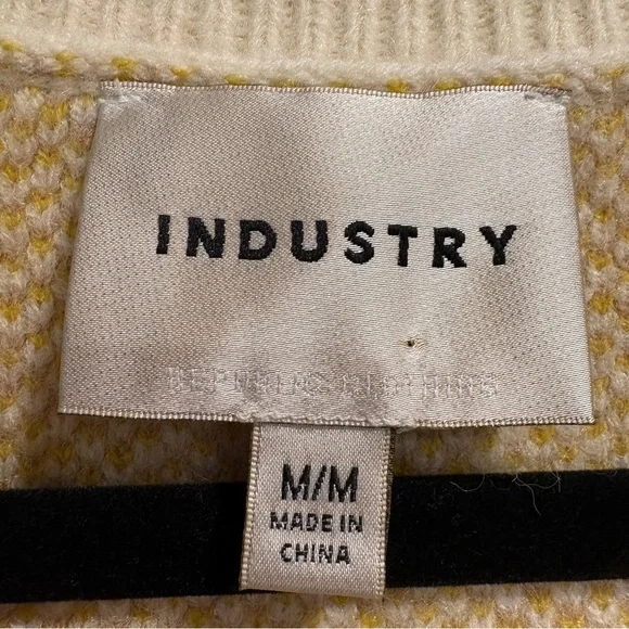 Industry Republic Clothing Retro Daisy Print Warm Cardigan Sweater Womens Medium - Picture 4 of 10